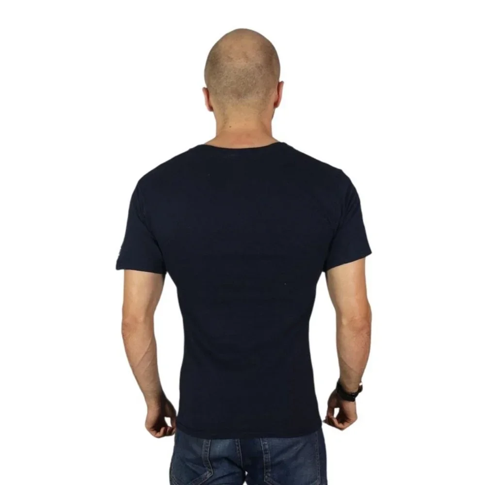 Men's Champion MIT Short Sleeve T-shirt In Navy Blue Size small - Picture 2 of 3
